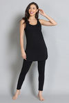 Zivame Knit Cotton Kurti Slip - Black Beauty — thumbnail 5